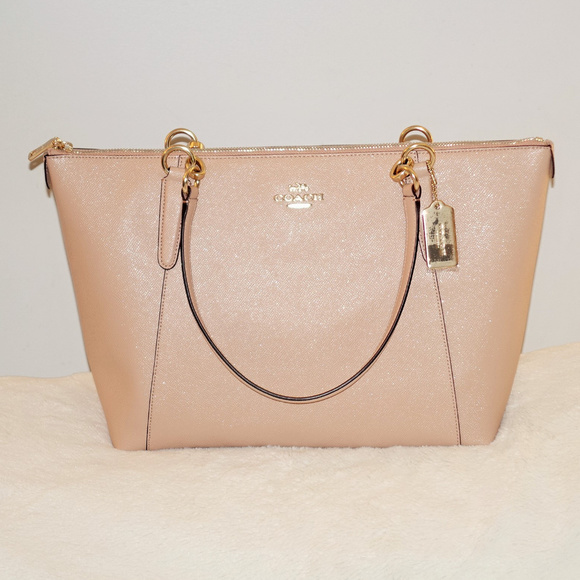 Coach Handbags - Coach Glitter Ava Tote
